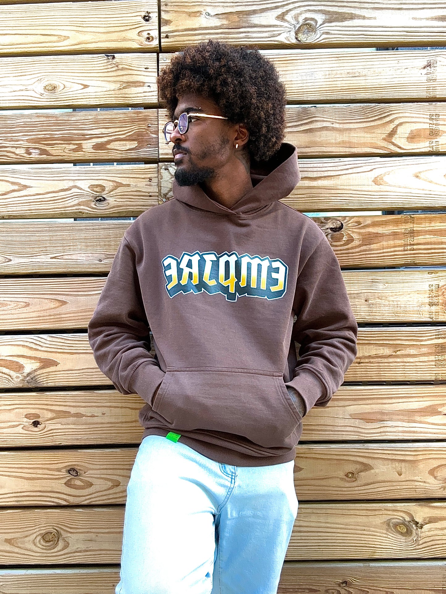 Empire Heavyweight Hoodie (Brown)