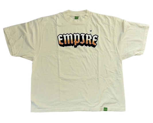 Empire Drop Shoulder Tee (Cream)