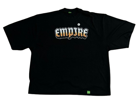 Empire Drop Shoulder Tee (Black)