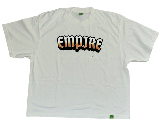 Empire Drop Shoulder Tee (White)