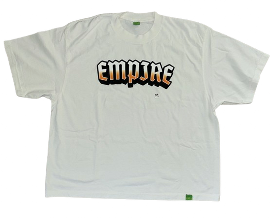 Empire Drop Shoulder Tee (White)